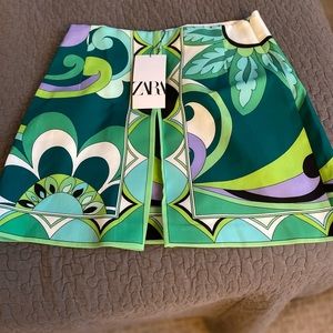 Zara retro skirt - brand new and matching top
